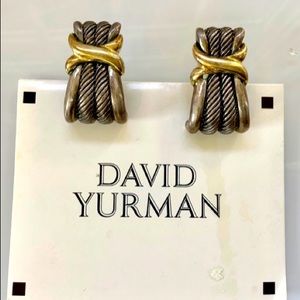 David Yurman Cable Earrings